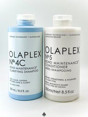OLAPLEX | No 4C Clarifying Shampoo + No 5 Bond Maintenance Conditioner Set [8.5]